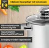 Karl Krüger 3016E Spargeltopf Edelstahl, 16 cm Produktbild-Vorschau 3