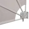 Ventilatore da balcone pieghevole crema 140×140 cm Anteprima dell’immagine prodotto 13
