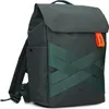 A dark green backpack is shown against a white background. Produktbild-Vorschau
