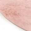Tappeto in Pelliccia sintetica Interiyou Fargo Rosa, Anteprima dell’immagine prodotto 4