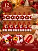 Weihnachts-Besteckhalter 12er Set · Nikolaus Bestecktaschen Produktbild-Vorschau 3