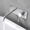 doporro Design Armatur in silber Waschbeckenarmatur Produktbild-Vorschau 2