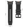 FFO2World Silikonarmband für Samsung Galaxy Watch Ultra 47 Produktbild-Vorschau 2