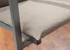 A close-up view of a chair cushion and its frame. Produktbild-Vorschau