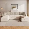 Modułowa sofa w kształcie litery U Merax z schowkiem, Podgląd zdjęcia produktu 8