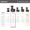 DUR-line +Ultra Twin LNB - 2 Teilnehmer schwarz - mit Produktbild-Vorschau 5