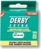 Derby Extra Super Stainless Grün Double Edge Rasierklingen Produktbild-Vorschau 1