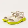 Art Sandalen Damen 1548 NAPPA CREAM-PISTACHO/BIRMINGHAM Produktbild-Vorschau 2