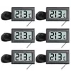 6PCS -50℃+110℃ Mini LCD Digital Thermometer,Digital LCD Produktbild-Vorschau 1