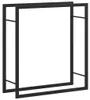 vidaXL Étagère à bois de chauffage noir mat 80x28x86 cm Voir les images du produit 7