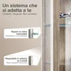 K-Möbel Vetrina sospesa in rovere Sonoma (80x60x25 cm) con Anteprima dell’immagine prodotto 4