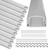 Yakimz 10x1m LED profil aluminiowy profil aluminiowy szyna Podgląd zdjęcia produktu 1