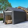 Outsunny Garagenzelt, 2,1 x 3,6 x 2,35 m Lagerzelt mit Produktbild-Vorschau 9