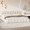 UnboxG Letto imbottito 140x200cm con rete a doghe, letto Anteprima dell’immagine prodotto 5
