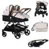 CHIPOLINO Kinderwagen fü r Zwillinge, Kinder mit ungleichen Produktbild-Vorschau 1