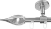 Innenlauf Gardinenstange Edelstahl look, Durchmesser 16mm, Produktbild-Vorschau 1