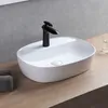 CERAMIC WHITE CERAMIC umývadlo s lesklým povrchom 60x40x12 Náhľad obrázku produktu 5
