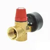 CALEFFI Membran-Sicherheitsventil 2,5 bar mit Manometer 1/2 Produktbild-Vorschau 3