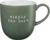 ASA Henkelbecher, simply the best  d. 9,5 cm, h. 9,5 cm, Produktbild-Vorschau 1