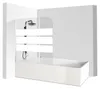 Peviasot Duschwand für Badewanne 120x140cm, 3-teilig Produktbild-Vorschau 9