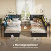 AODEMOKO Polsterbett Schlafsofa, Jugendbett mit Produktbild-Vorschau 5