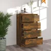 vidaXL Kredens dąb wędzony 60x35x98,5 cm materiał Podgląd zdjęcia produktu 19