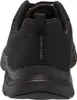 The back view of a black Skechers shoe. Anteprima dell’immagine prodotto