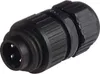 Hirschmann CA 3 LS, 3+PE, Schwarz, Männlich, Gerade, Produktbild-Vorschau 1