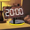INF Bezprzewodowy budzik lustrzany z ładowaniem i lampką Podgląd zdjęcia produktu 14