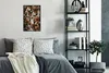 MuchoWow® MuchoWow® Gerahmtes Poster Hirsch - Orange - Produktbild-Vorschau 6