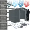 HATTORO S200 Gerätehaus Metall Gartenhaus Metallgartenhaus Produktbild-Vorschau 2