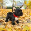 Peluche Bulldog Francese 30 Cm Ecologico Anteprima dell’immagine prodotto 6