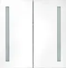 vidaXL LED-Spiegelschrank 60x14x62 cm Produktbild-Vorschau 3