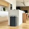 Poubelle automatique inox gris 58l - Kitchen Move - Voir les images du produit 7