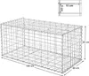 SONGMICS 4 kusy gabionových košů 100 x 50 x 50 cm pro Náhled obrázku produktu 7
