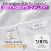 EllaTex PARIS Badetuch 100x150 cm – 100% Baumwolle, 500 Produktbild-Vorschau 6