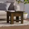 vidaXL Stolik kawowy dąb wędzony 55x55x42 cm materiał Podgląd zdjęcia produktu 2