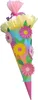Schultüte Bastelset Regenbogen Blumen von Prell Produktbild-Vorschau 1