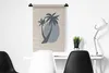 MuchoWow® Wandteppich Wandbehang Palme - Pastell - Blau - Produktbild-Vorschau 4