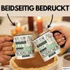 Bogenschützin Geschenk Becher Tasse Gott Schuf Alle Produktbild-Vorschau 2