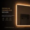 LoXa – Miroir de salle de bain rectangulaire Livorno avec Voir les images du produit 4