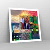 Poster - Poster ohne Rahmen - Abstraktion modern - 60x60 cm Produktbild-Vorschau 7