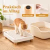 Abnehmbare Katzenstreu Trettmatte, Doppelschicht Produktbild-Vorschau 5