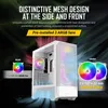 Antec NX416L White, Midi Tower, PC, Weiß, ATX, ITX, micro Produktbild-Vorschau 5