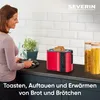 Severin AT 2217 Toaster 2 Scheibe(n) Schwarz - Rot 800 W Voir les images du produit 16