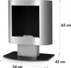 OneConcept Phantasma Tower Ethanol Kamin - Indoor-Kamin Produktbild-Vorschau 8