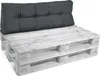 Beautissu Palettenkissen Rückenkissen Style 1 teilig Produktbild-Vorschau 1