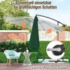Ombrellone Izrielar 3,5 m verde Ombrellone da giardino con Anteprima dell’immagine prodotto 8