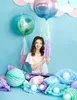 Pompon Ø 25 cm azzurro Anteprima dell’immagine prodotto 3