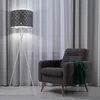 Globo Lighting stojací lampa kov matný nikl, 1x E27 Náhled obrázku produktu 5